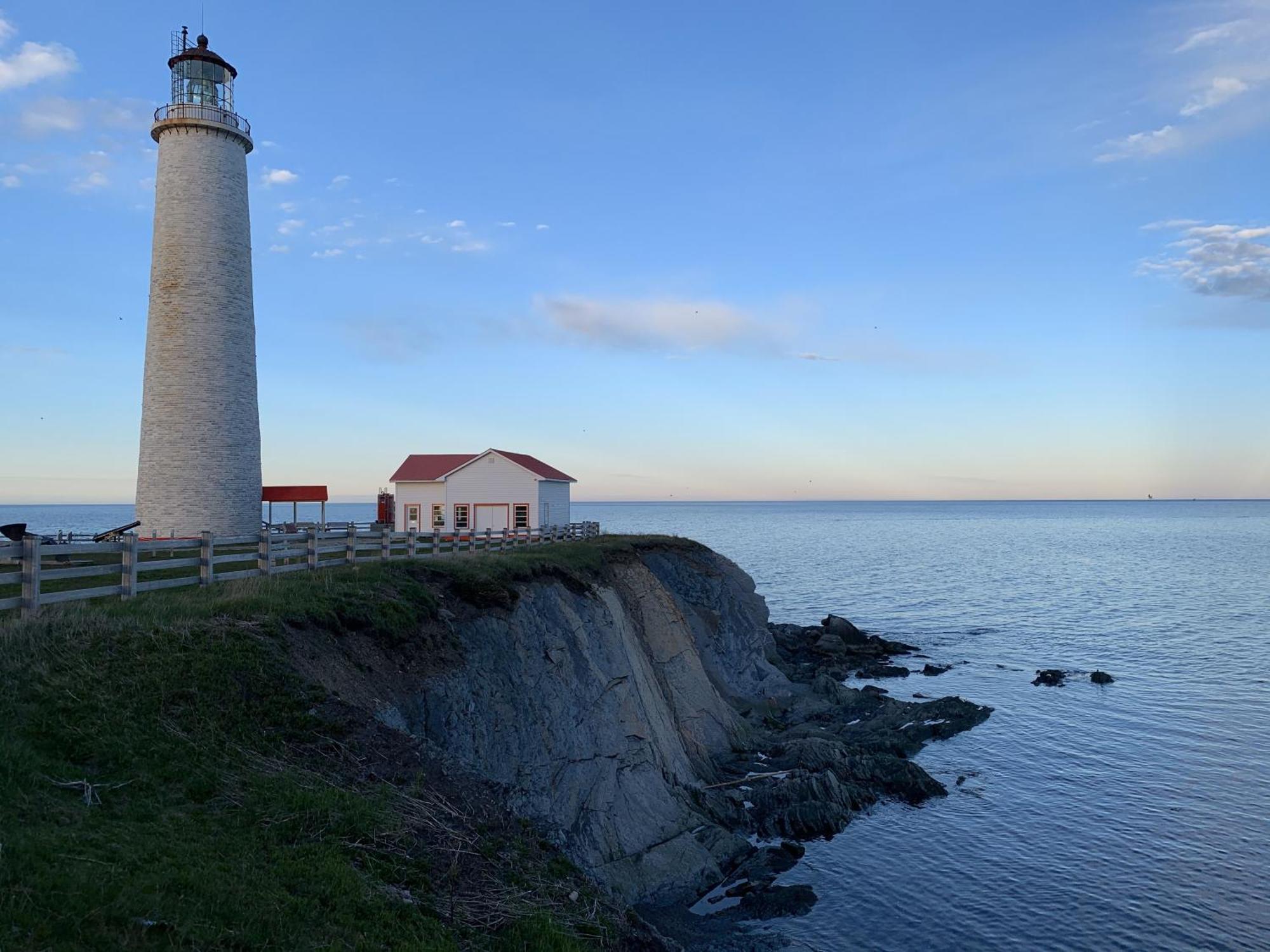 Motel Du Haut Phare Cap-des-Rosiers Екстериор снимка